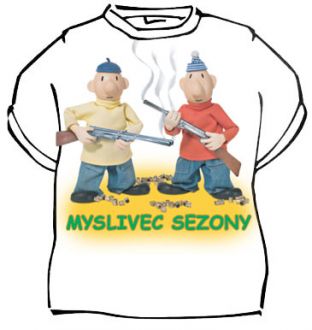 Tričko - Pat a Mat - Myslivec sezony