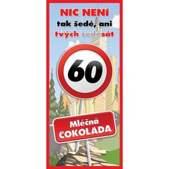 Čokoláda k 60. narozeninám